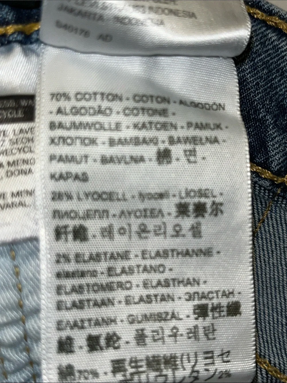 Levis pre owned